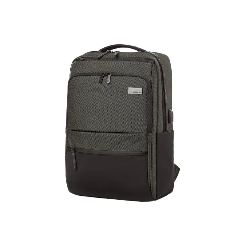 SAMSONITE Nylon Laptop Bag Backpack Men's Khaki-1