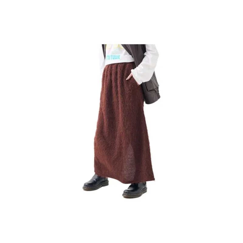 FREAK'S STORE Casual Long Skirts Women's Red-2