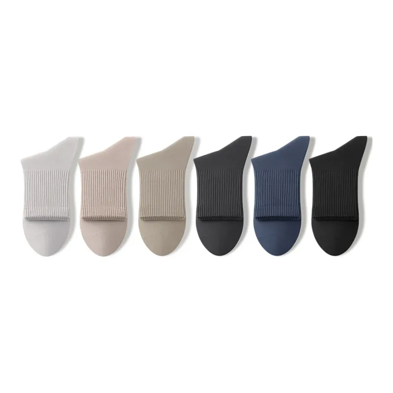 B&C.Room FW23 Mid Calf Socks Men's 6 Pack-1