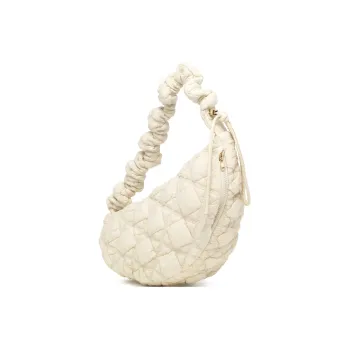 CARLYN Nylon Cloud Bag Portable Crossbody Bag Shoulder Bag Women's Ivory