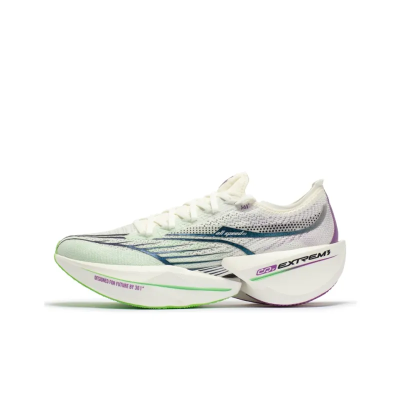 361° Flying Future Low Top Sprint Training For Long Distance Running And Marathon Running Shoes Unisex Green-0