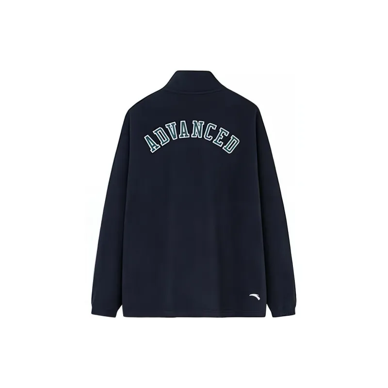 Anta Basketball Collection Velvet feel Coat Men's Basic Black-1