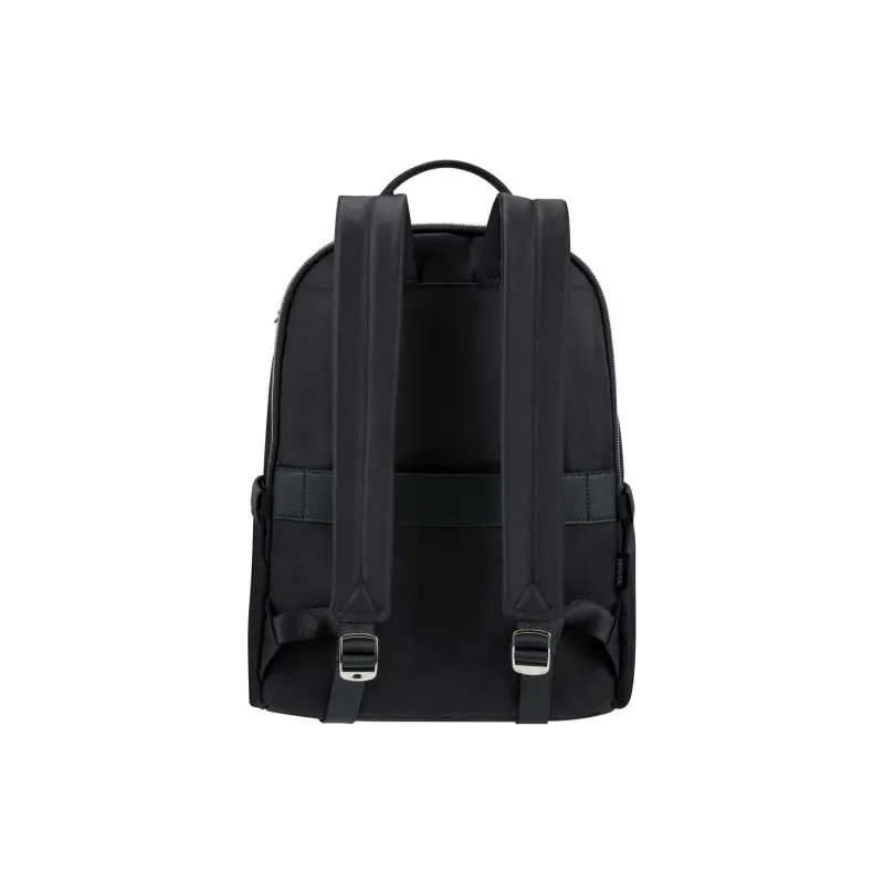 SAMSONITE Recycled Polyester Laptop Backpack Women's Black-4