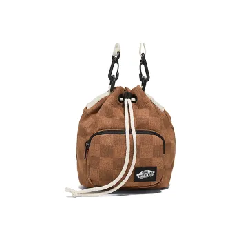 Vans Polyester Bucket Bag, Shoulder Bag, Crossbody Bag Regular Women's Mocha Brown