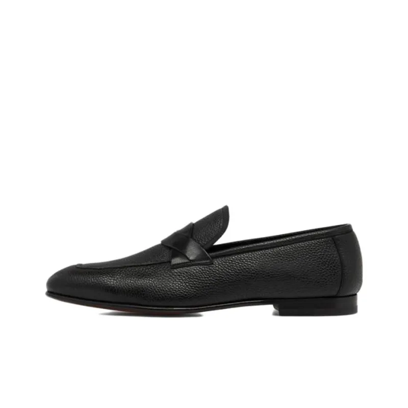 TOM FORD Sean Twist-detail Leather Loafers-0