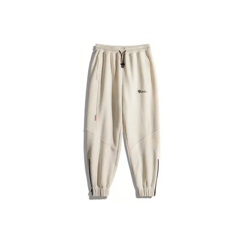 Transformers X Monster Guardians Knitted Sweatpants Men Beige