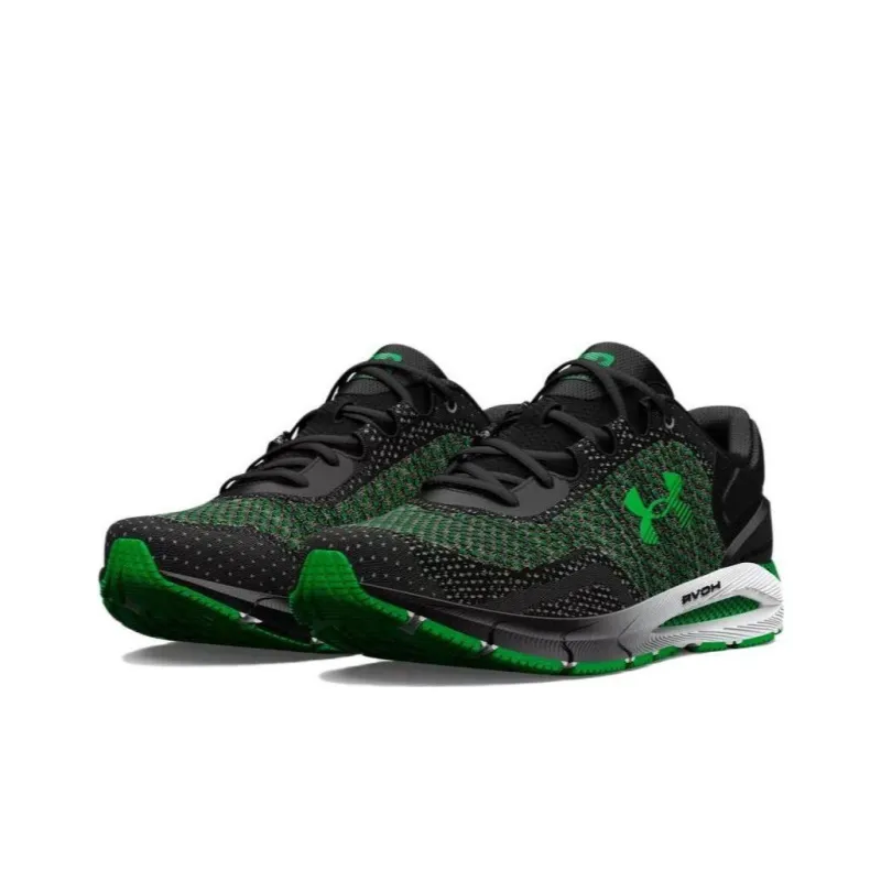 Under Armour Hovr Intake 6 Running Shoes 'Black Green'-2