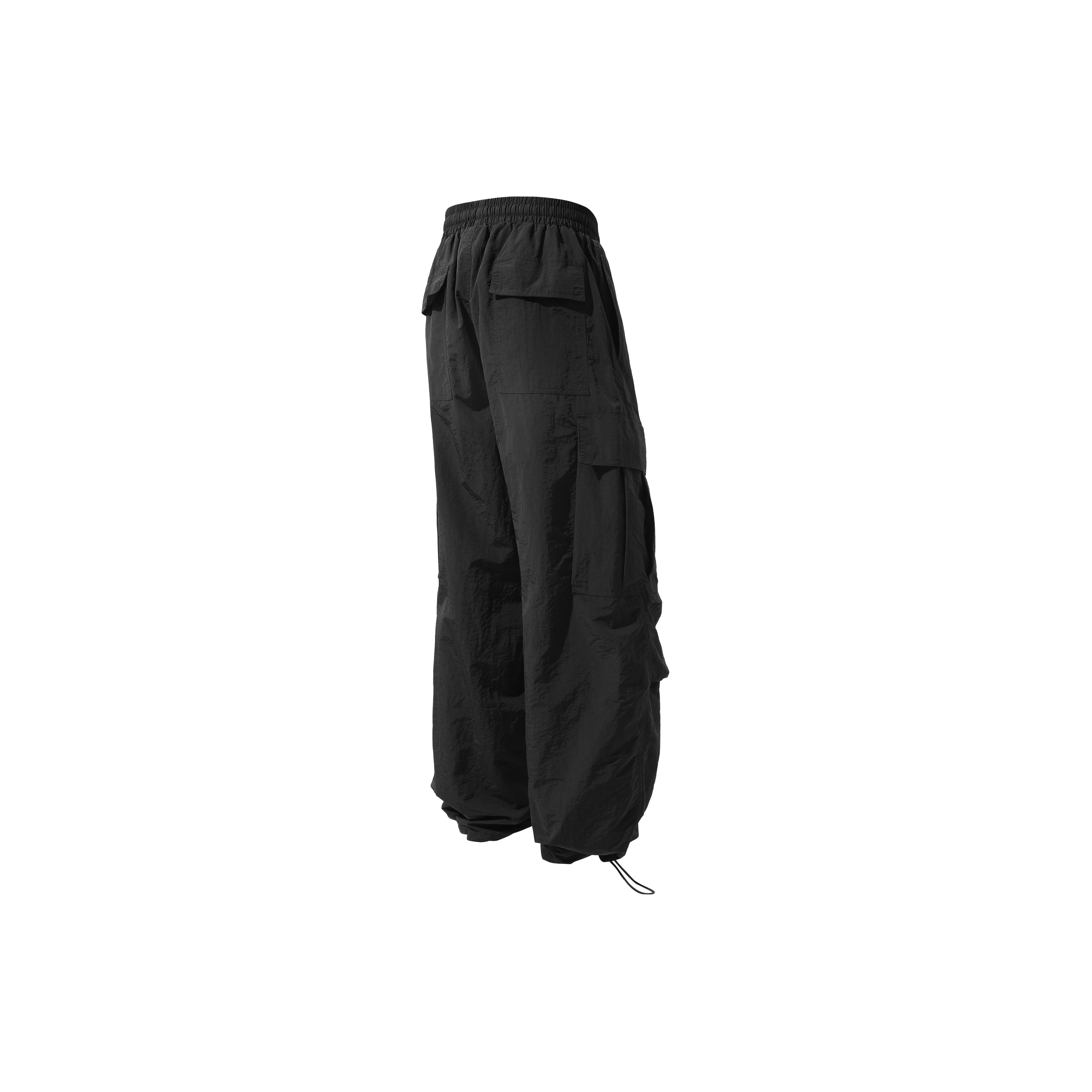 KW Cargo Pants Unisex Black 3XL - POIZON