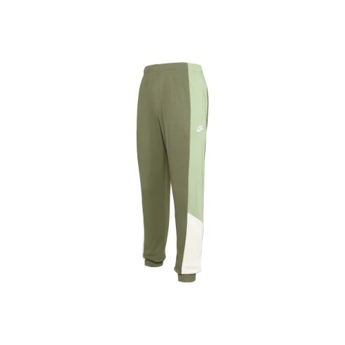 Nike Knitted Sweatpants Men Green/White