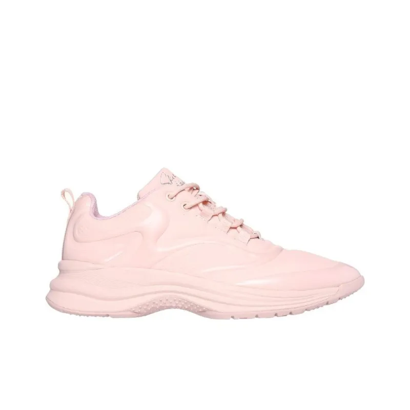 Ashley Park x Skechers Durable Breathable Low Top Casual Shoes Women's Pink-1