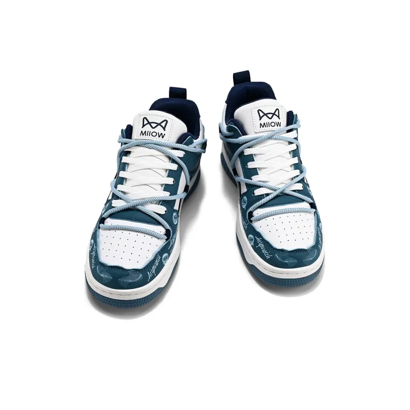 MIIOW Trend Party Series Coverage Anti-Slip And Wear-Resistant Low-Top Skateboard Shoes Unisex-25
