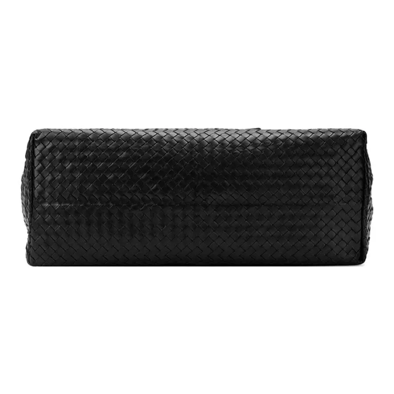 Bottega Veneta Leather Handbag Women's Black-1
