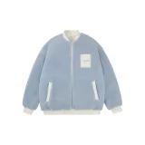 FPA AW23 Fall/Winter Collection Puffer Jacket Unisex Gray Pink