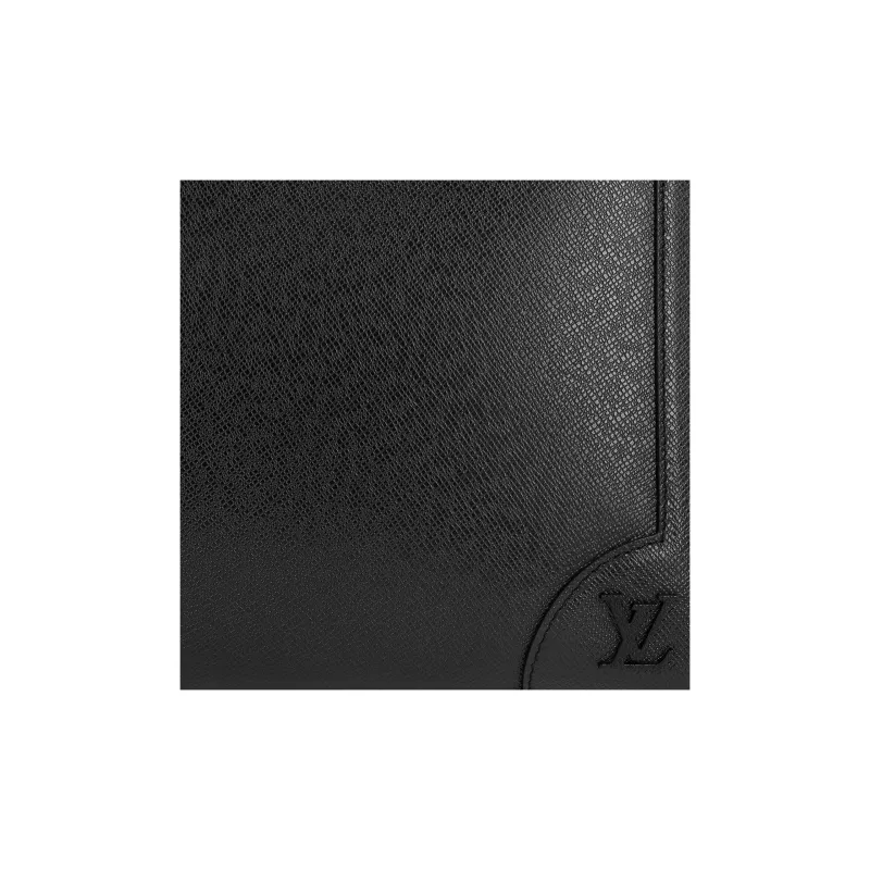 LOUIS VUITTON Cow Leather Briefcases Men's-9