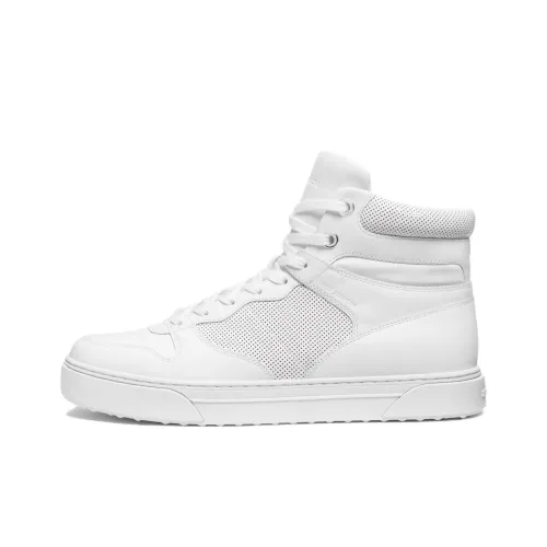 MICHAEL KORS High-Top Skateboard Shoes Men's White