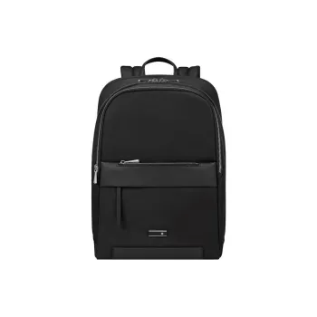 SAMSONITE Recyclable Polyester With Polyurethane Backpack Regular Unisex Black