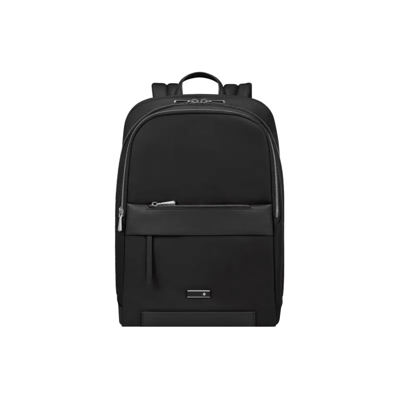 SAMSONITE Recyclable Polyester With Polyurethane Backpack Regular Unisex Black-0