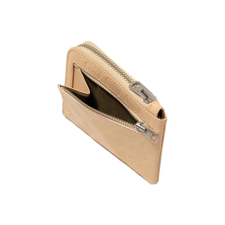 HUMAN MADE Cow Leather Wallet Women's Beige-3