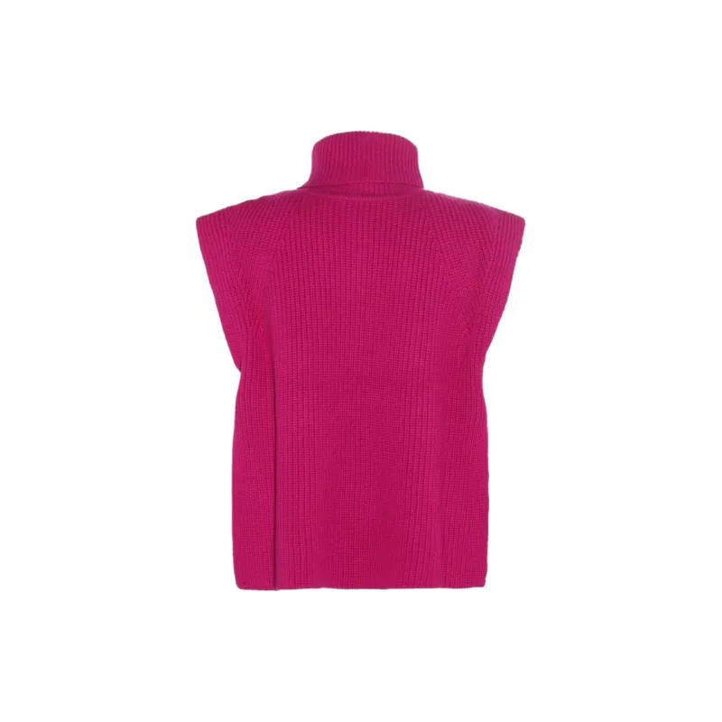 ISABEL MARANT ETOILE High Neck Knitted Vest-1
