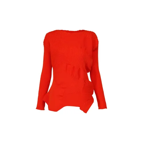 ISSEY MIYAKE Knitwear Women's Red