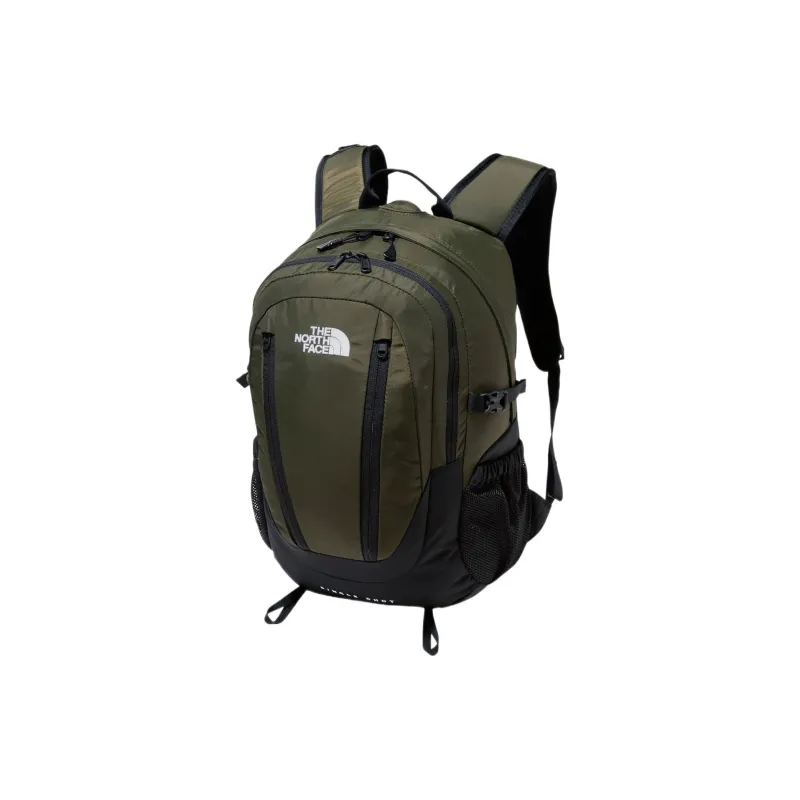 THE NORTH FACE Recycled Nylon Backpack Unisex New Gray Green-0