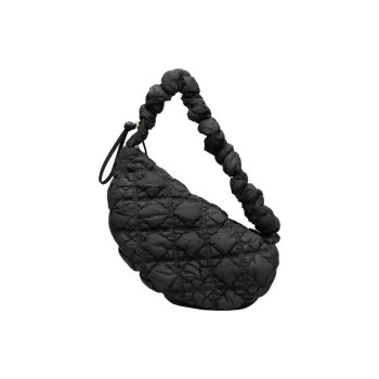 CARLYN Nylon Portable Crossbody Bag, Shoulder Bag Women's Black