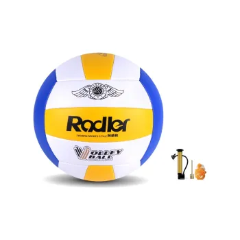 RADLER PVC Size 5 Volleyball Unisex White Yellow Blue