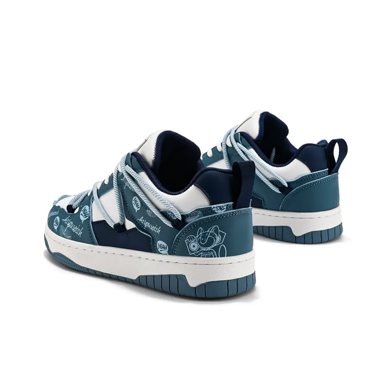 MIIOW Trend Party Series Coverage Anti-Slip And Wear-Resistant Low-Top Skateboard Shoes Unisex-26
