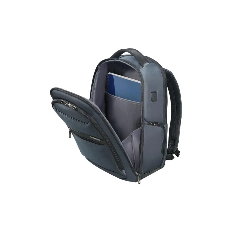 SAMSONITE Polyester With PU 15.6-Inch Laptop Bag Backpack Unisex Blue-4