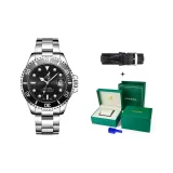 Black Water God[Genuine Leather Box+Free Leather Strap+Lifetime Warranty]