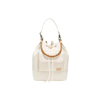 Vans Cotton Bucket Bag Handbag Regular Unisex Natural/Dove Color