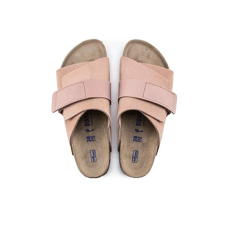 Birkenstock Kyoto Slide Slippers Unisex Pink Regular-4