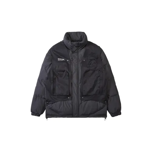 WAYNEXZAVIER Puffer Jackets Men Black