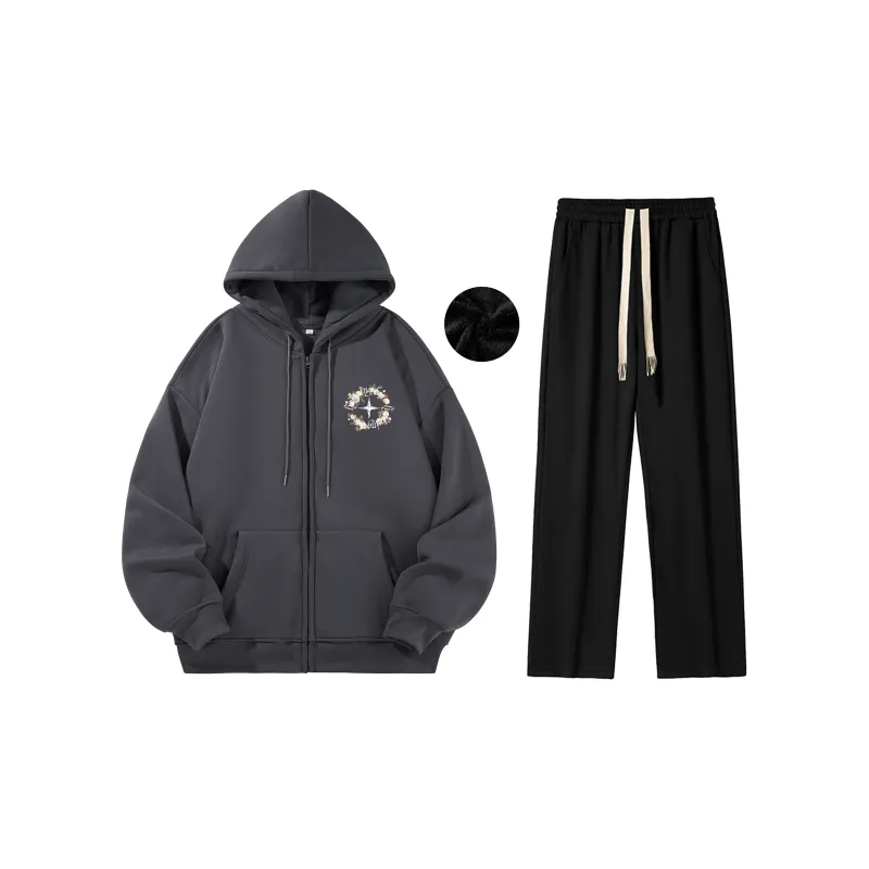 LIGHTNING BEAR Sweatshirt Sets Unisex-6