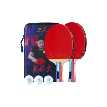 DOUBLEFISH Ping Pong Paddles Unisex All Wood