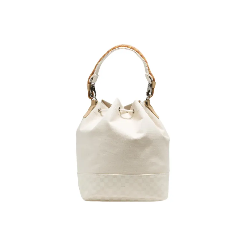 Vans Cotton Bucket Bag Handbag Regular Unisex Natural/Dove Color-1