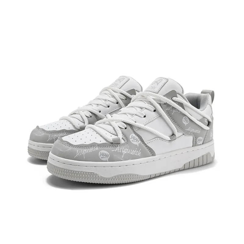 MIIOW Trend Party Series Coverage Anti-Slip And Wear-Resistant Low-Top Skateboard Shoes Unisex-3
