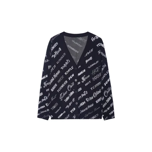 TCH Knitwear Unisex Black Base With Silver Logo