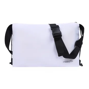 GF Nylon Messenger Bag Crossbody Bags Shoulder Bags Regular Unisex White/Black