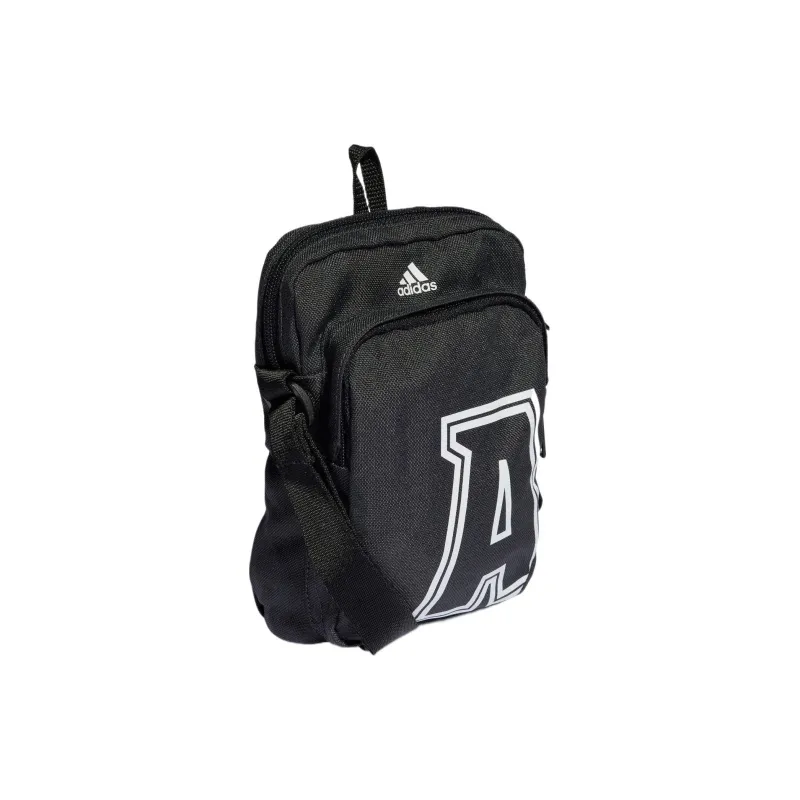 Adidas Eco friendly Polyester Shoulder Bag Crossbody Bag Regular Unisex Gray-1