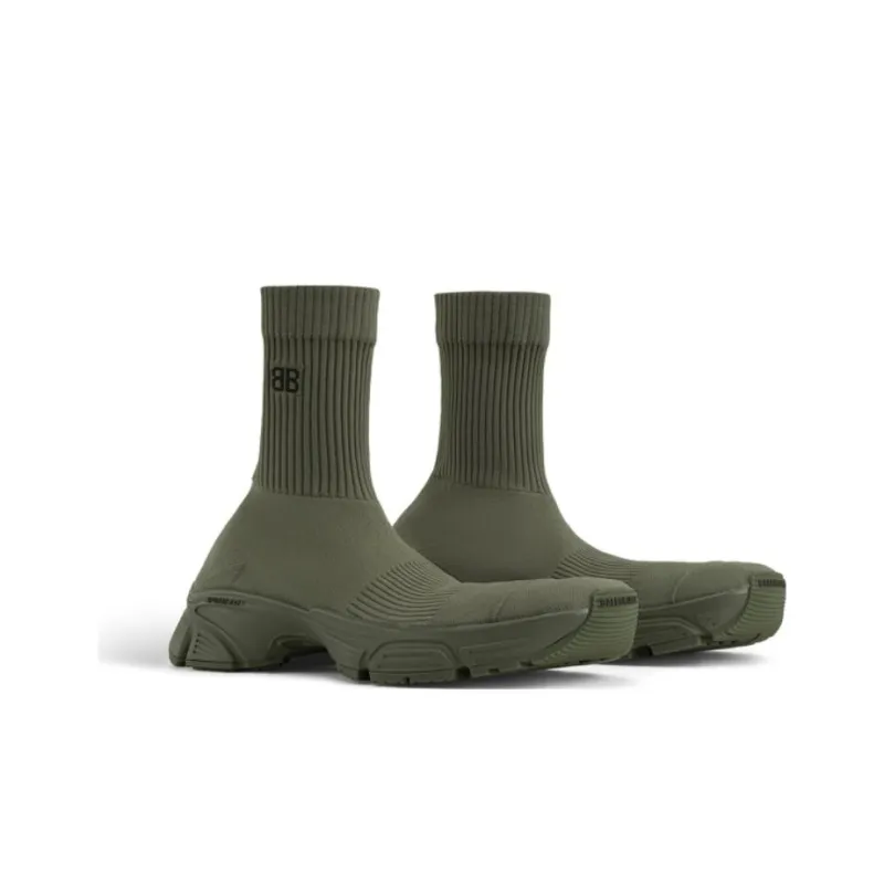 Balenciaga Speed 3.0 Sneakers 'Olive Green'-2