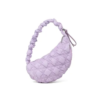 CARLYN Nylon Portable Crossbody Bag, Shoulder Bag Women's Light Lilac