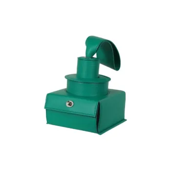 ISSEY MIYAKE Artificial Leather Box Bag Handbags Women's Green