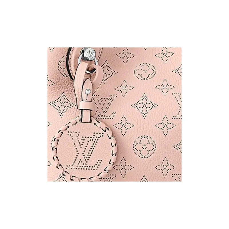 LOUIS VUITTON Blossom Cow Leather Tote Bag Shopping Bag Handbag Small Size Women's Light Pink-4