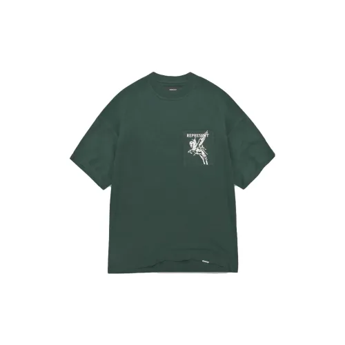 REPRESENT T-Shirts Men Green