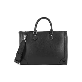 LOUIS VUITTON Cow Leather Briefcases Men's