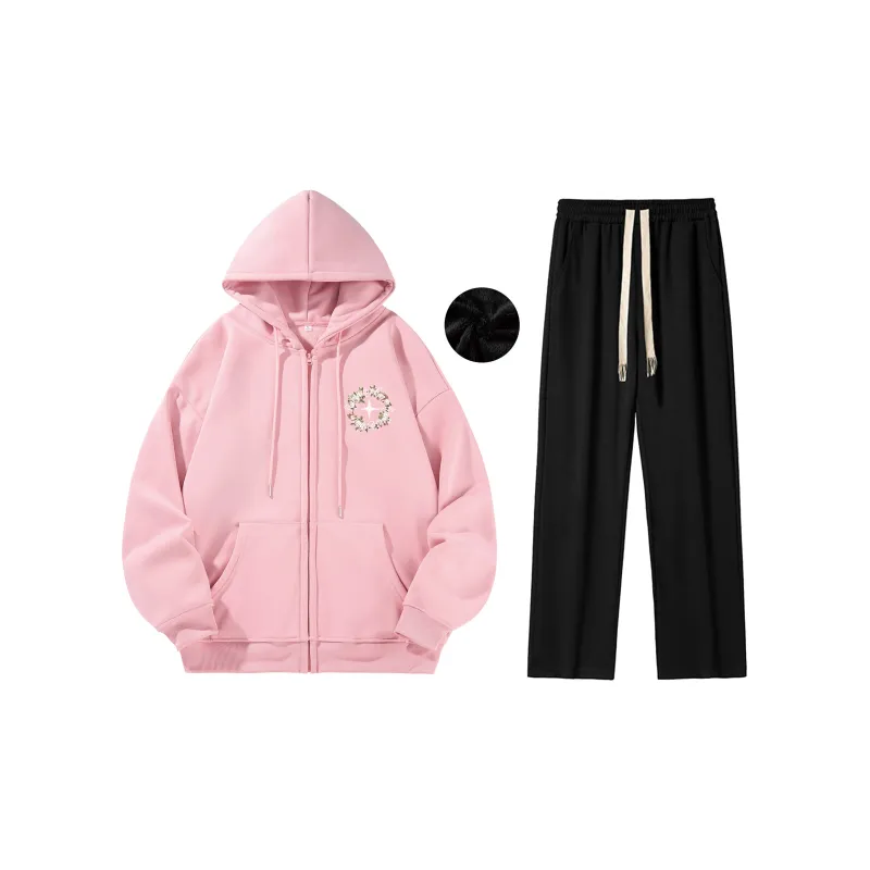 LIGHTNING BEAR Sweatshirt Sets Unisex-12
