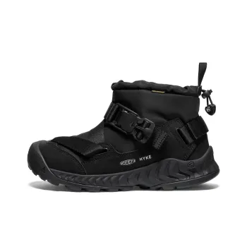 HYKE x KEEN Hoodzerra Nxis Wp Cushioning Wear-Resistant High-Top Outdoor Shoes Men's Black