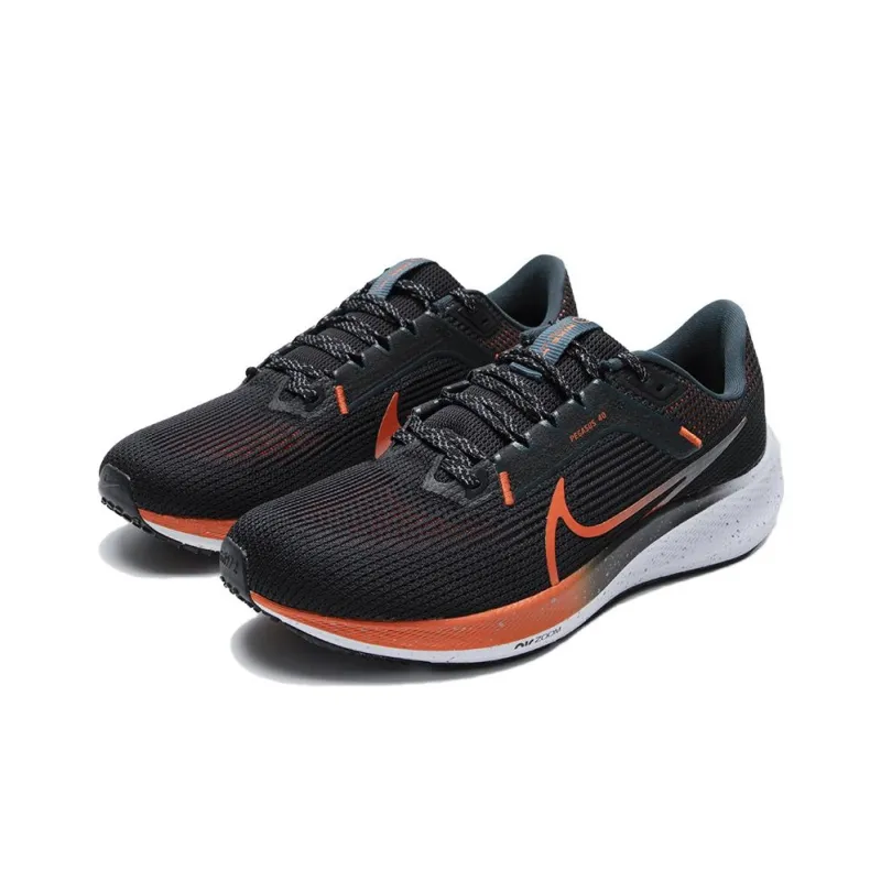 Nike Air Zoom Pegasus 40 Black Safety Orange-2