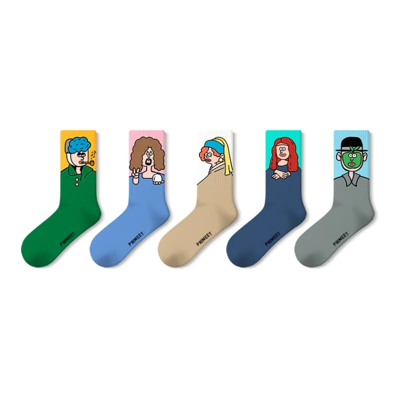 Primeet Women's Mid Calf Socks-8